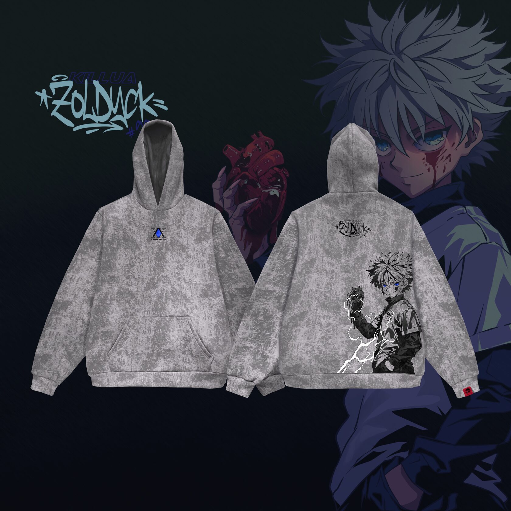 Вареный Худи / KILLUA