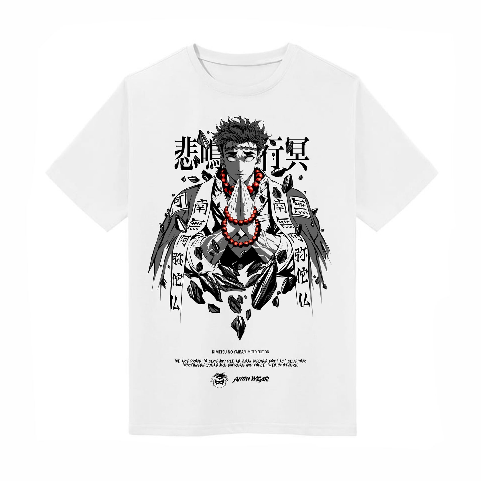 Футболка / GYOMEI ЧБ — изображение 2