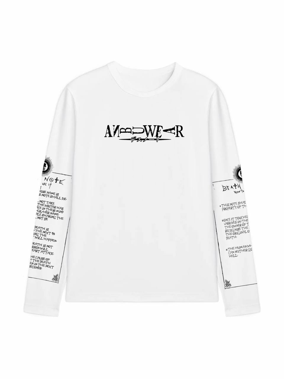 Лонгслив / DEATH NOTE — изображение 2
