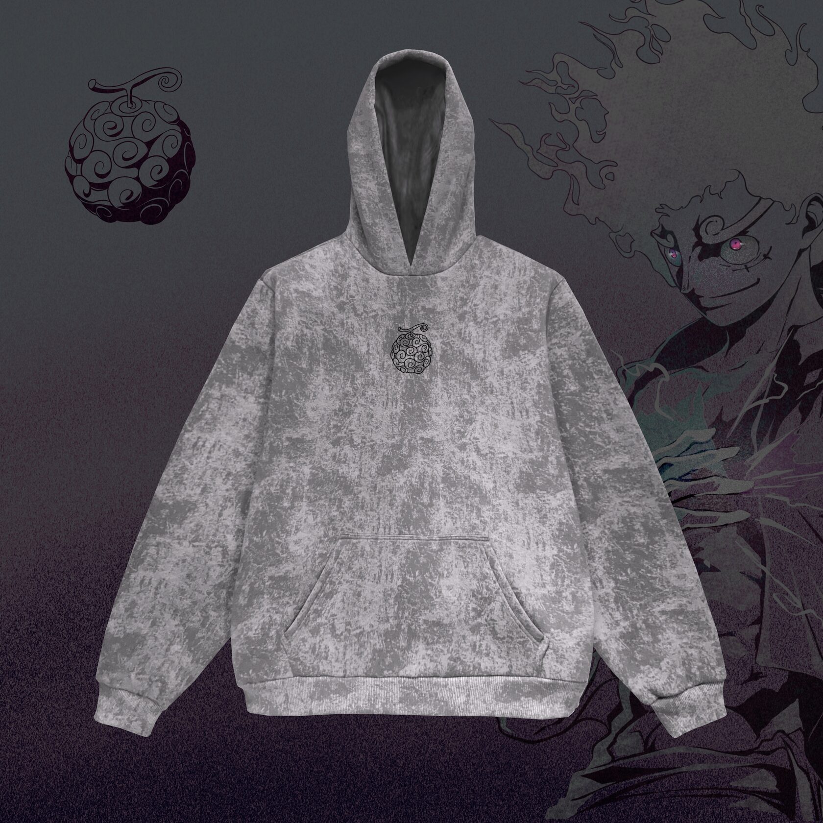 Вареный Худи / LUFFY 5 GEAR — изображение 2