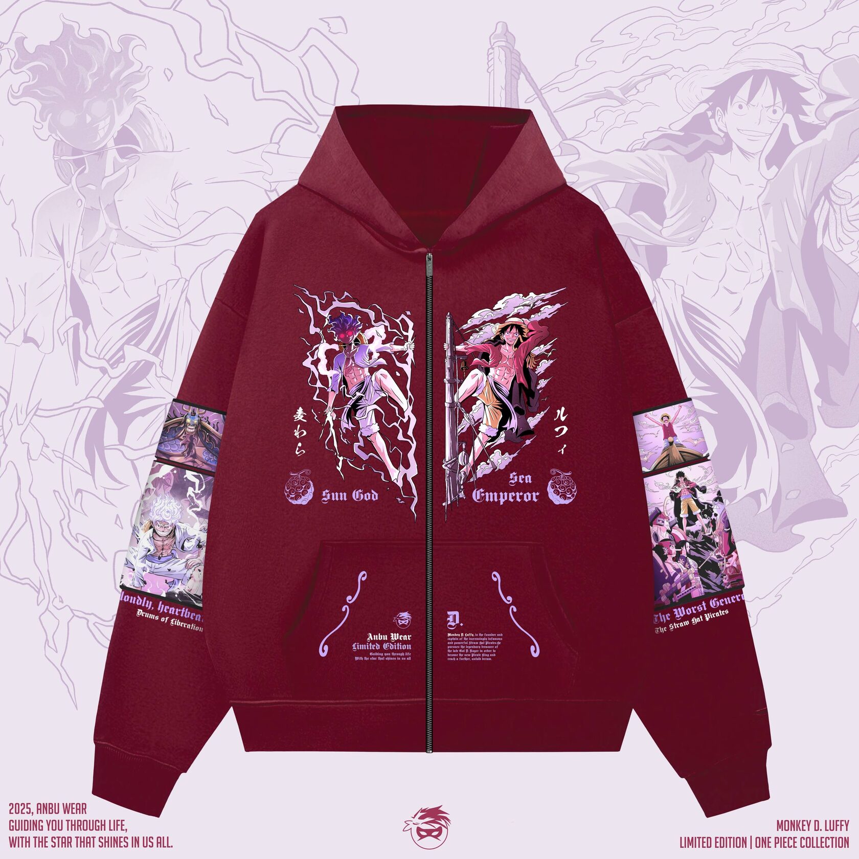 Зип-Худи / LUFFY COLOR